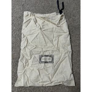 Authentic Gucci dust bag 11” x 17” inch storage bag drawstring